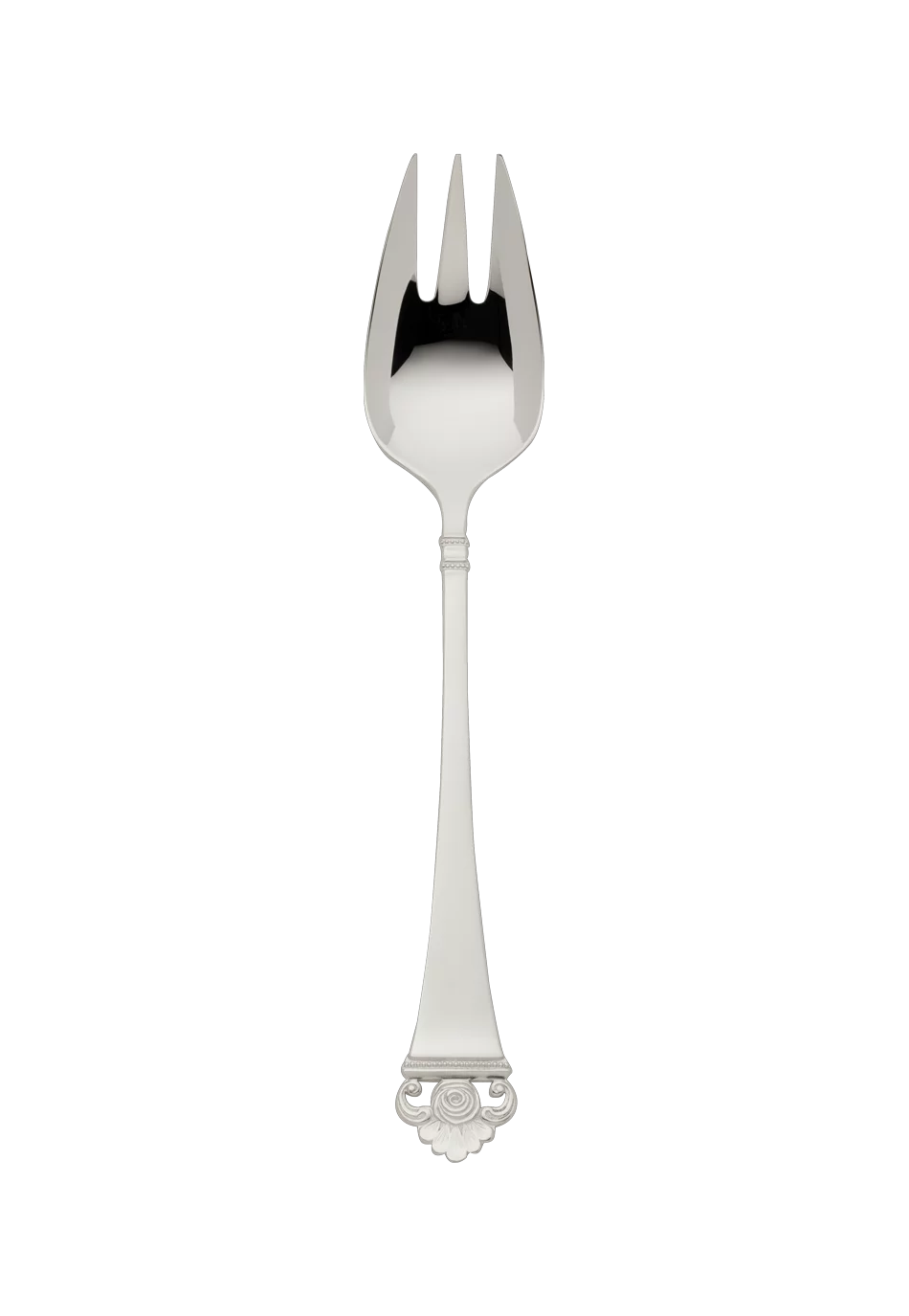Rosenmuster Vegetable Fork (150g massive silverplated)