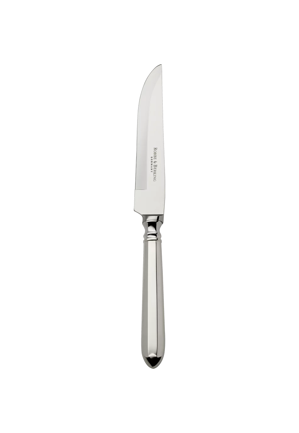 Navette Steak Knife (150g massive silverplated)