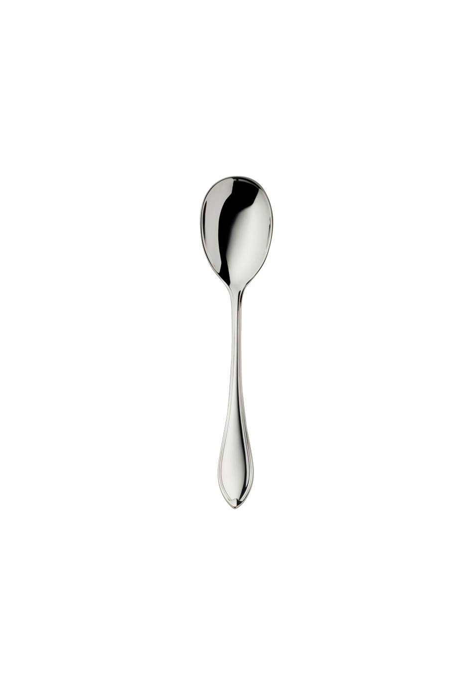Navette Ice-Cream Spoon (150g massive silverplated)