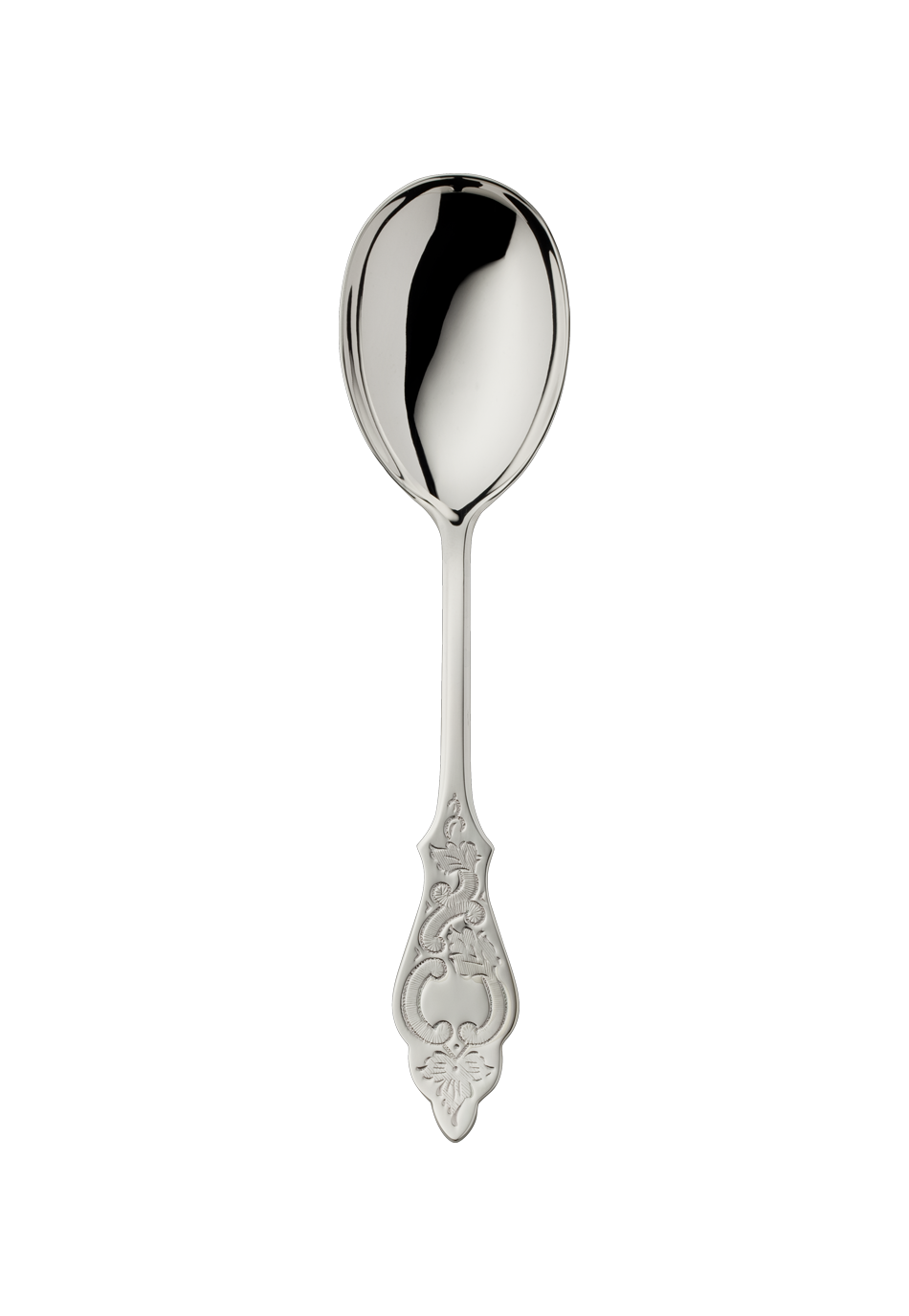 Ostfriesen Compote/Salad Serving Spoon, large (150g massive silverplated)
