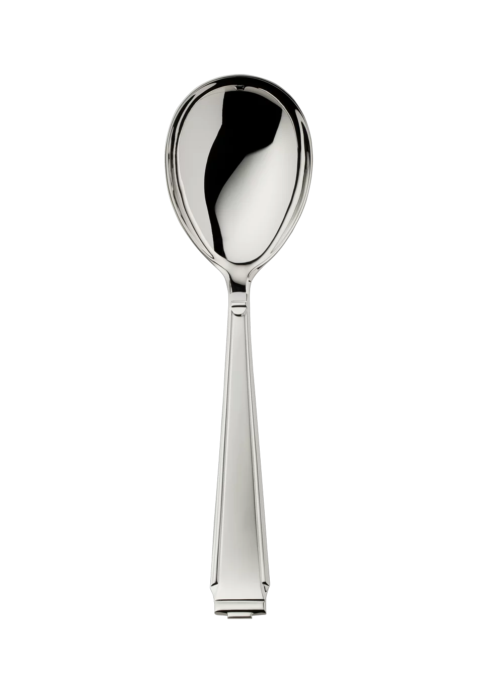 Art Deco Compote/Salad Serving Spoon, large (925 Sterling Silver)
