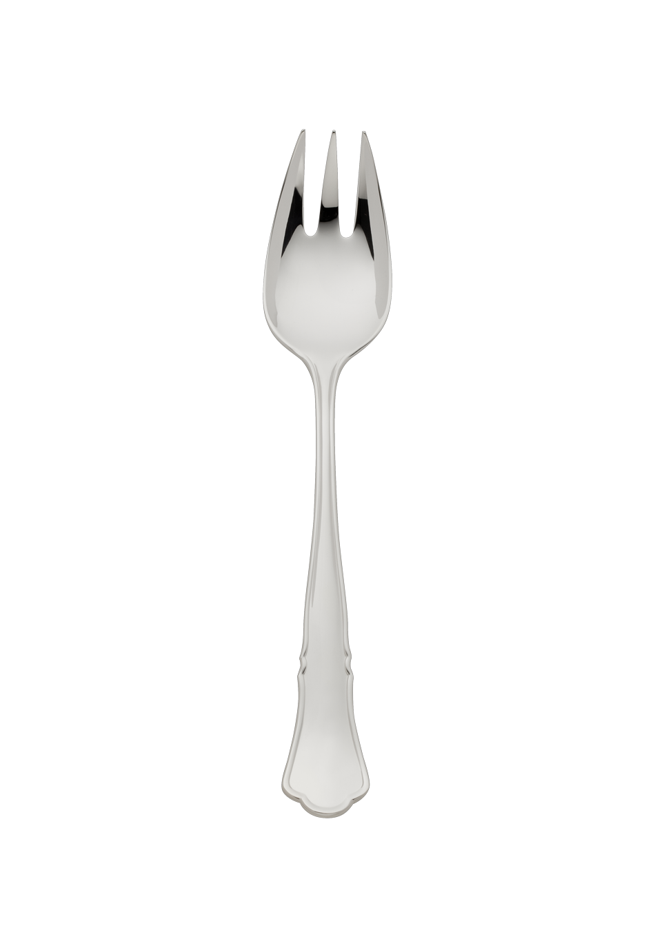 Alt-Chippendale Vegetable Fork (150g massive silverplated)