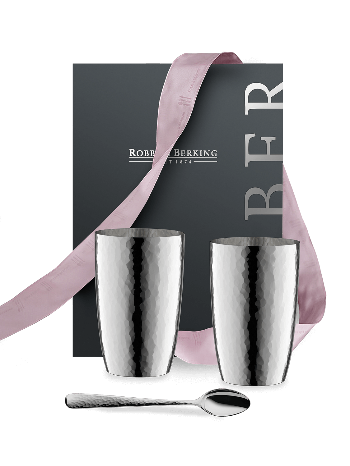 Martelé Longdrink Gift Set (90g silverplated)