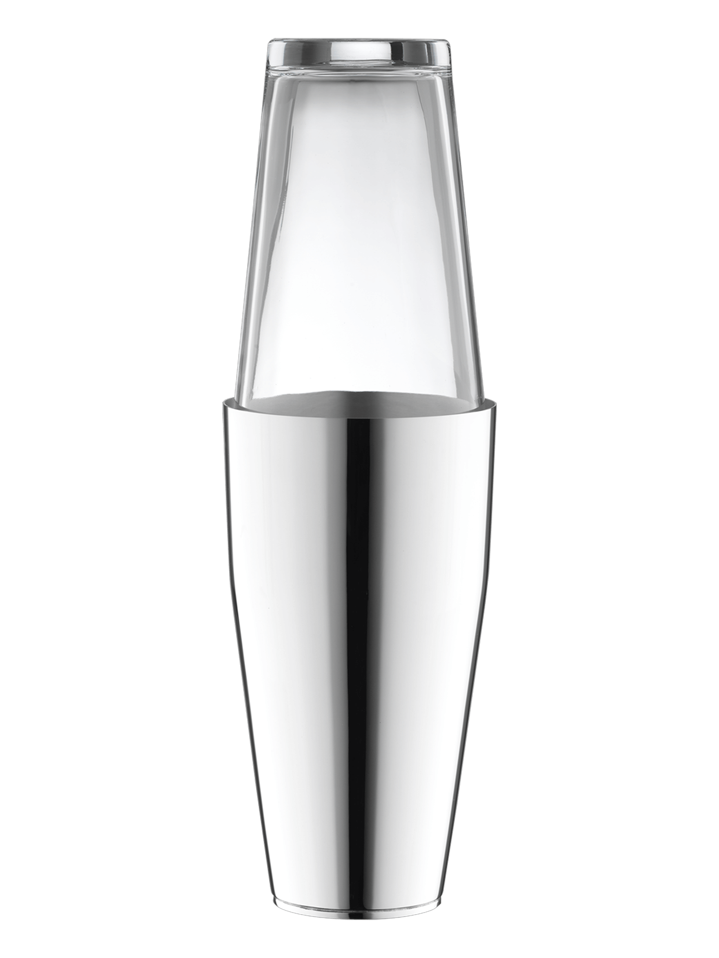 Dante Cocktail shaker with glass (90g silverplated)