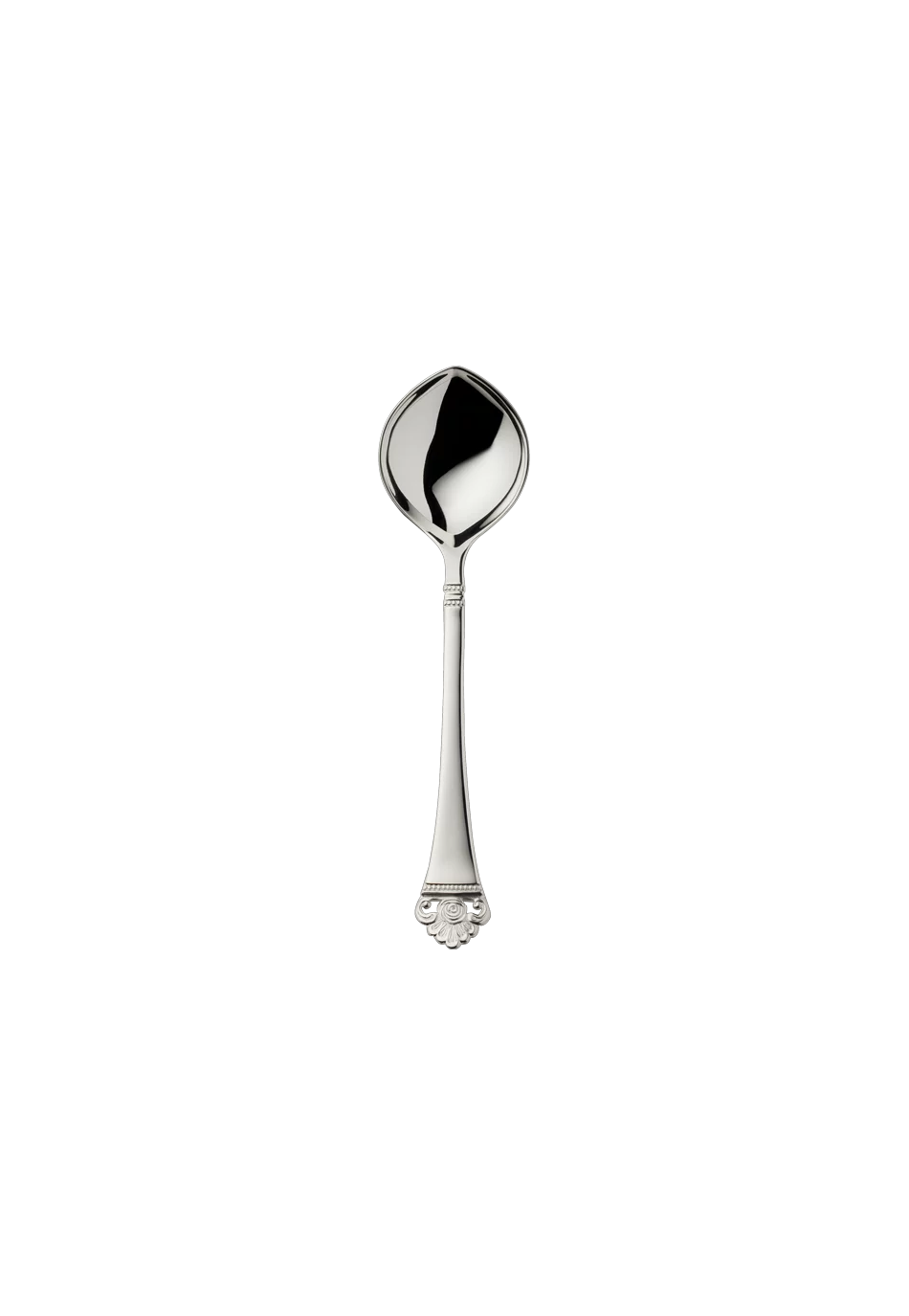 Rosenmuster Sugar Spoon (150g massive silverplated)