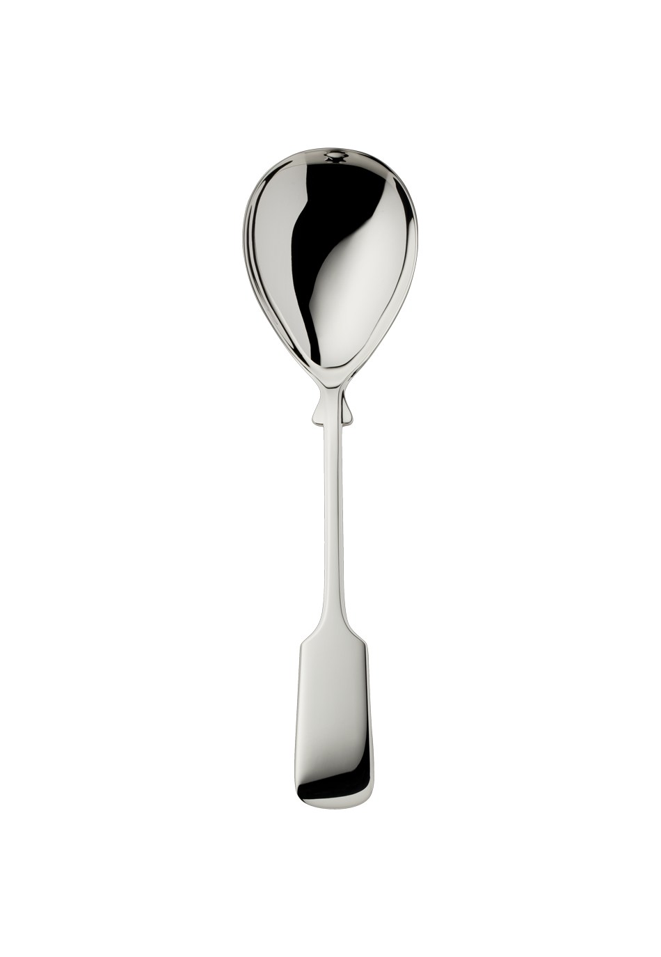 Alt-Spaten Compote/Salad Serving Spoon, large (150g massive silverplated)