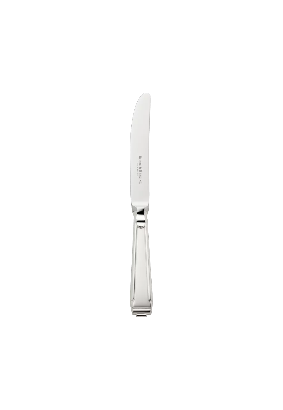 Art Deco Cake Knife / Fruit Knife (925 Sterling Silver)