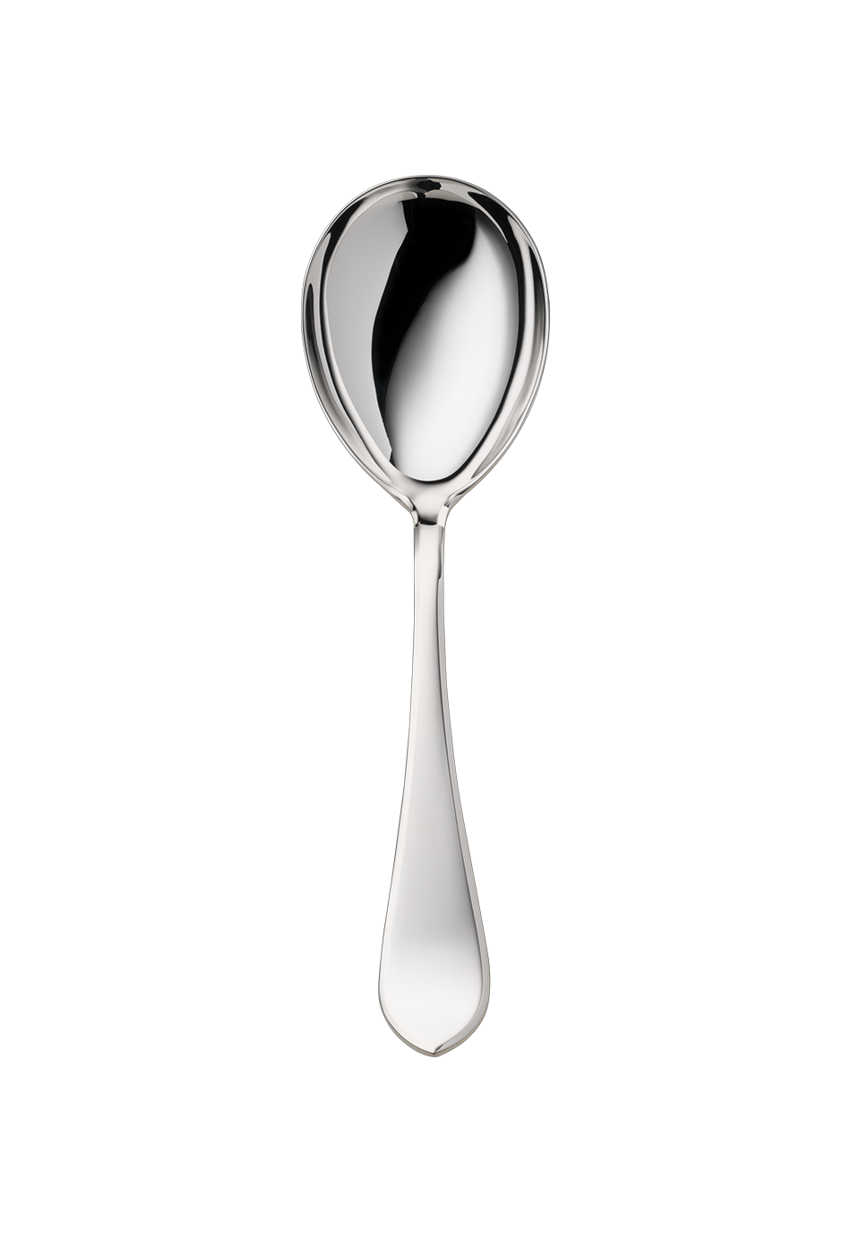 Eclipse Compote/Salad Serving Spoon, large (925 Sterling Silver)