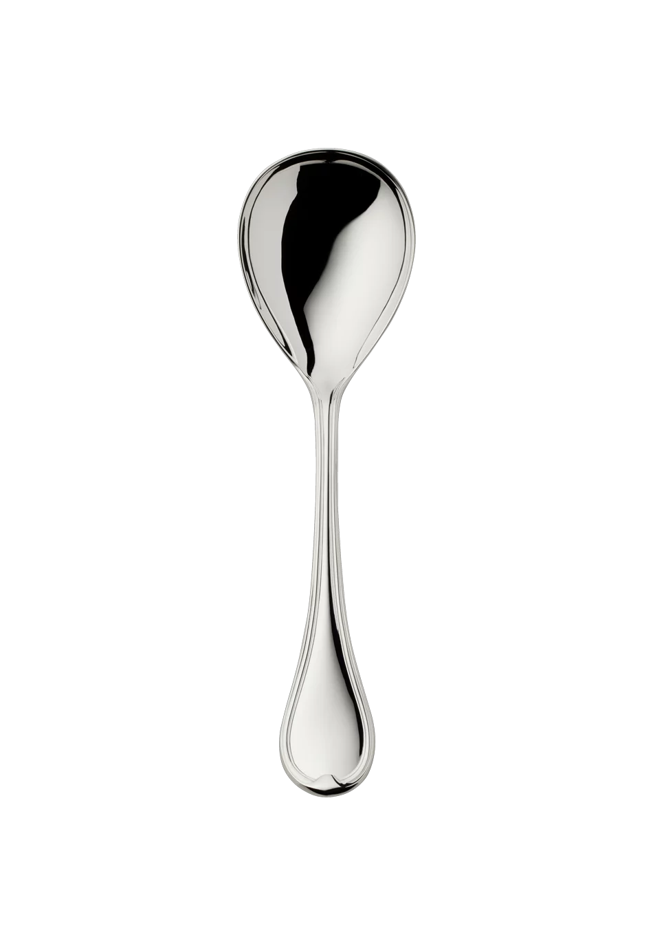 Classic-Faden Compote/Salad Serving Spoon, large (925 Sterling Silver)