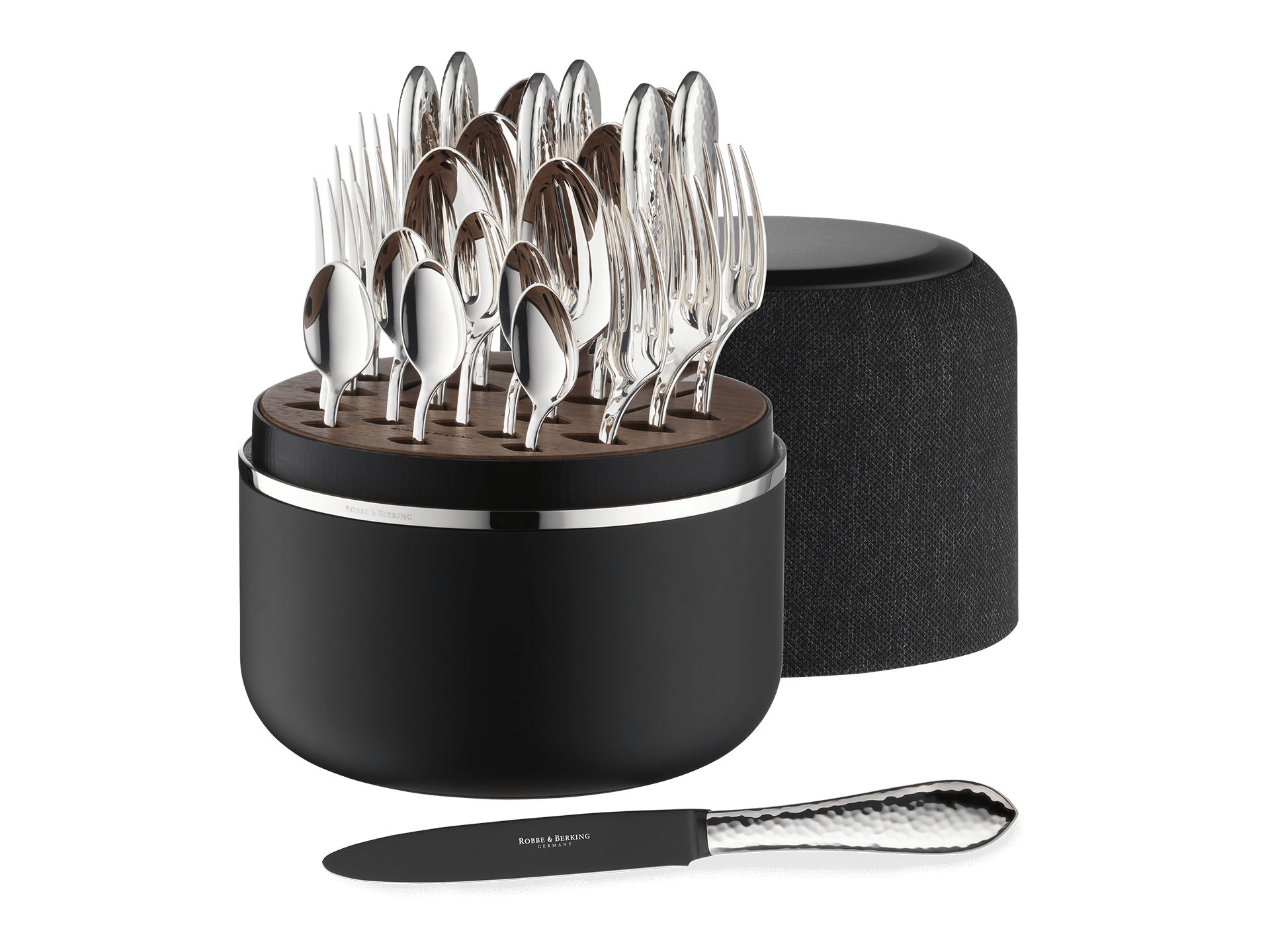 The Box Martelé - Frozen Black Edition (150g massive silverplated)