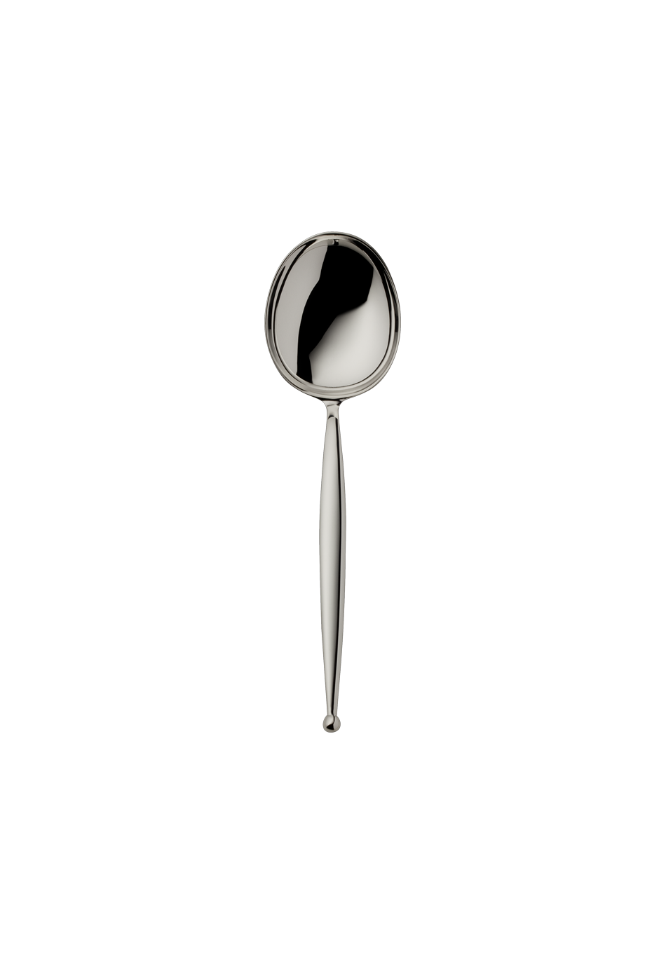 Gio Cream Spoon (Broth Spoon) (925 Sterling Silver)