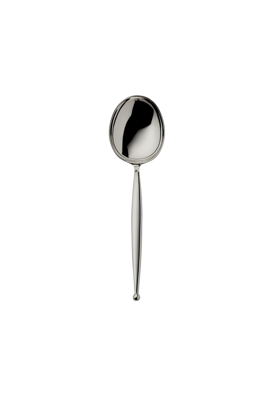 Gio Cream Spoon (Broth Spoon) (150g massive silverplated)