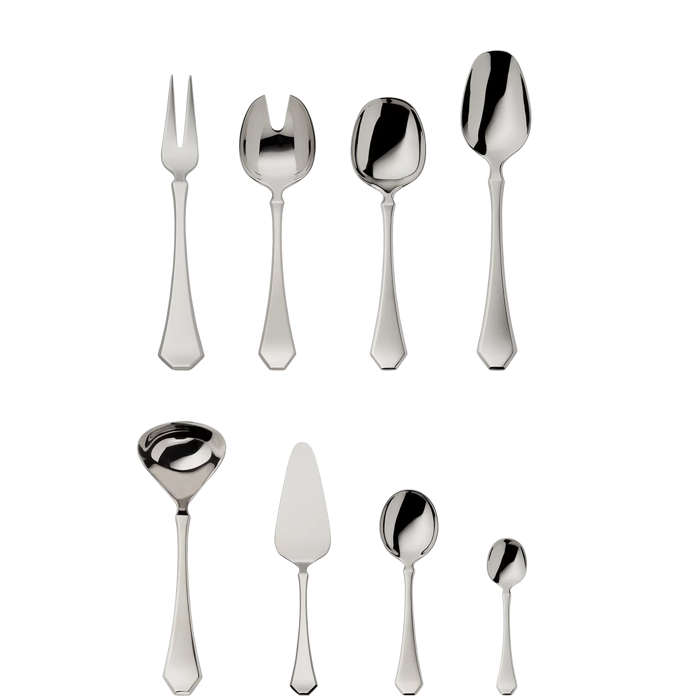 Baltic 10-piece set (18/8 stainless steel)