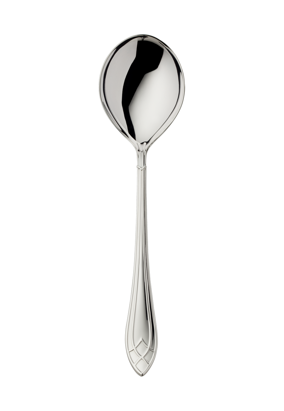 Arcade Compote/Salad Serving Spoon, large (925 Sterling Silver)