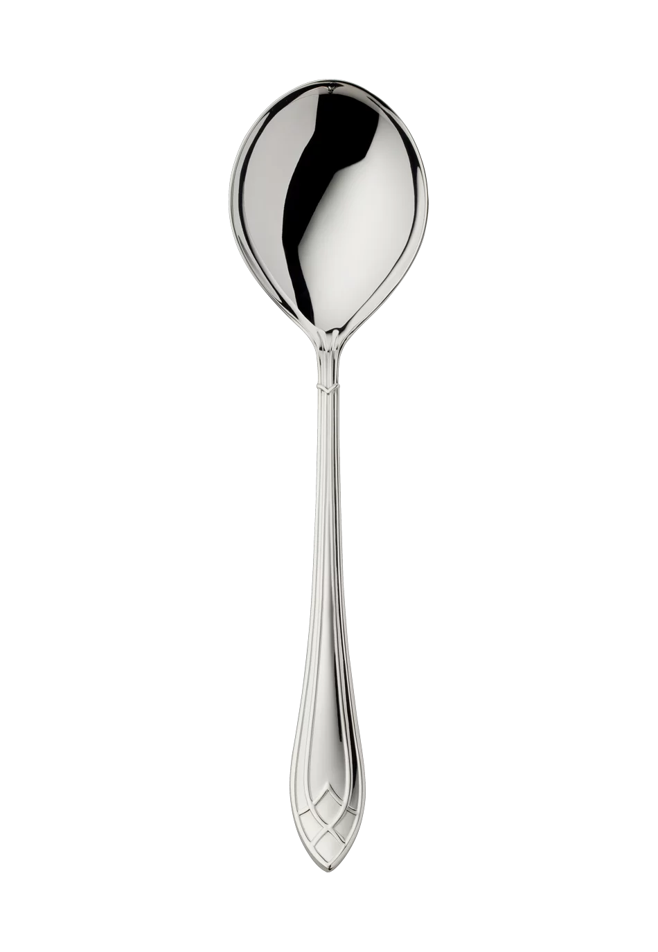 Arcade Compote/Salad Serving Spoon, large (925 Sterling Silver)
