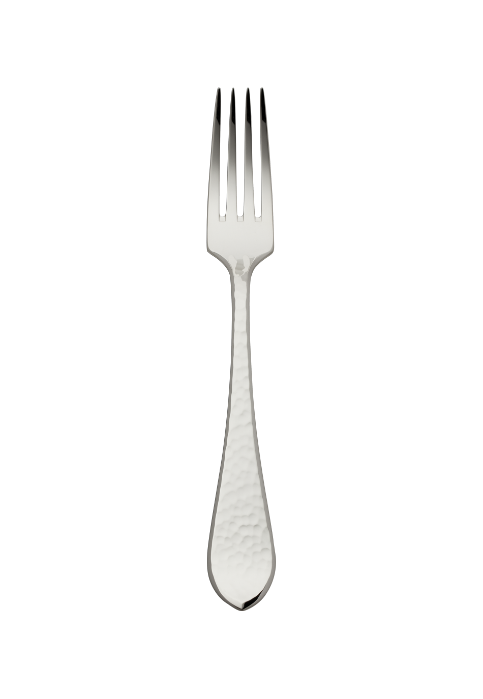 Martelé Menu Fork (150g massive silverplated)